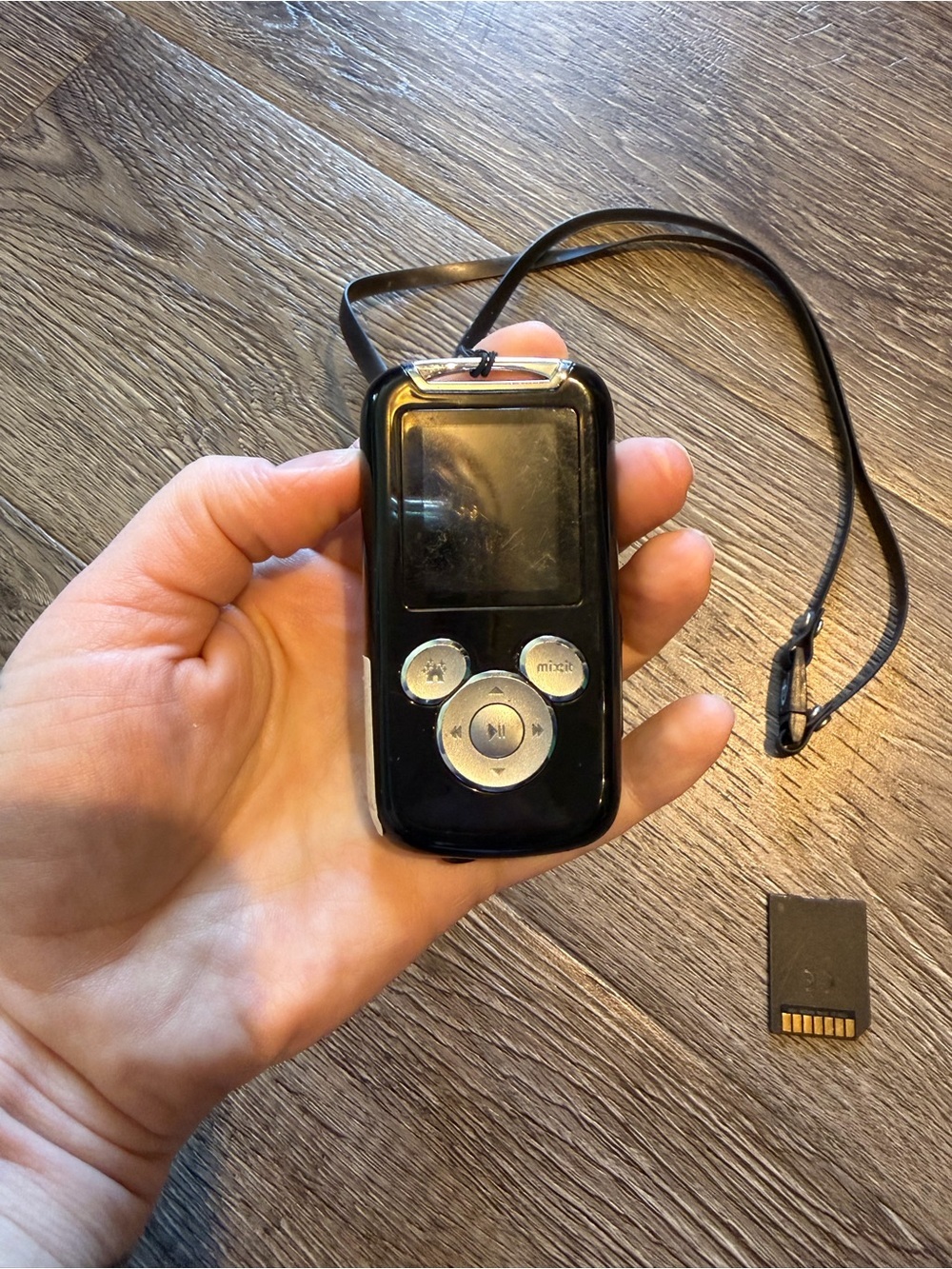 Portable Black Disney Mix Stick MP3 Player with Lanyard With Music